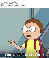 My two favourite things overwatch and Rick and morty. : r/memes