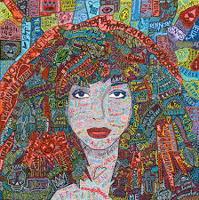 Tennessee Loveless Original And Limited Edition Art Art Outsiders 10x10x10 American Flag Art Painting Original Paintings