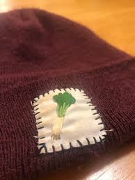 There is a misconception that the logo rests on top of the shirt, similar to screen printing, but if you look inside an embroidered garment you will realize this is not the case. My Friend Likes Covering Up Logos On Clothing Here S Her Carhartt Hat That She Patched Up Visiblemending