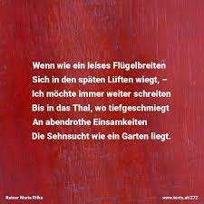 Wenn Wie Ein Leises Flugelbreiten Soul Poetry Words Rainer Maria Rilke