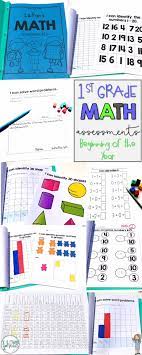 These Math Assessments Are A Great Tool To Keep Track Of Your Student S Progress In Math Throughout The Math Assessment First Grade Math Math Number Activities
