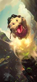 Over 40,000+ cool wallpapers to choose from. Flipped Daring Poro Art Makes A Great Phone Wallpaper Legendsofruneterra
