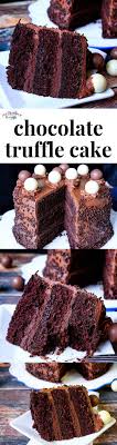 Moist And Tender This Chocolate Truffle Cake Is So Good Your Guests Will Think You Got This Decadent Dessert From Chocolate Truffle Cake Desserts Savoury Cake