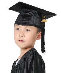 Kindergarten Graduation Cap YOOJIA Unisex Shiny Graduation Gown Cap Tassel  Set For Preschool And Kindergarten I.303616646 Preschool Graduation Cap And  Gown