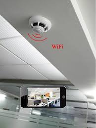 Smoke detector wifi wireless hidden cameras (spy cameras) with live viewing and recording on iphones, ipads, android smartphones/tablets, and computers. 4gb Card P2p Smoke Detector Wifi Camera Wireless Ip Camera Dvr Digital Video Recorder Buy Online In Andorra At Andorra Desertcart Com Productid 13588536