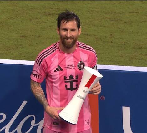 Leo Messi named MVP of the 2026 Campeones Cup final 🏆🐐