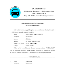 Jenis surat ini tergolong masih merupakan salah satu jenis surat. Contoh Surat Penawaran Rental Mobil Contoh Surat