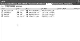 Monitoring Vmware Vsphere Performance Using Alarms