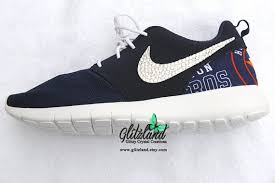 houston astros swarovski girls womens nike navy roshe run w