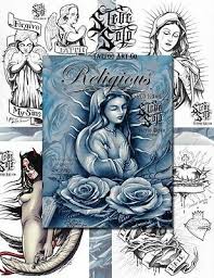 Steve soto tattoo art co. Religiosa Cuaderno De Bocetos 2 Por Steve Soto 30 Paginas Diseno Del Tatuaje Sketch Flash Libro Ebay