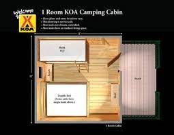 This unit is heated by a freestanding l.p. Floor Plan For The One Room Camping Cabins At Missoula Koa Camping Cabins That Sleep 5 People Ha Picture Of Missoula Koa Missoula Tripadvisor