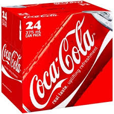 Coca Cola 24x 375ml Cans Half Price At Woolworths 12 94 0 53 Per Can 14 27 In Sa Nt Ozbargain