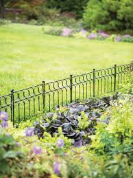 Youkood decorative garden fence lawn yard 18inx13in, garden fencing 4 panels iron border fence edging metal wire fencing for garden flower bed,patio,lawn landscape (daisy fence) $17.99 $ 17. Glossrise Decorative Garden Fence Edging Landscape Wood Picket Fencing Ornamental Panel Border Edging Patio Flower Garden Bed Pool Fences Outdoor Gardening Plant Support Structures Ilsr Org
