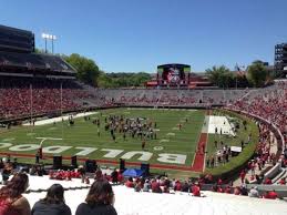 Sanford Stadium Section 117 Home Of Georgia Bulldogs