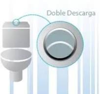 Boton Ovalado Para Inodoro Sistema Economizador