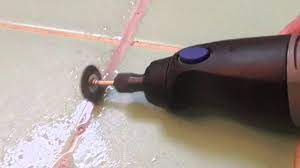 Using the wrong cleaning products will not only discolour your grout but can. Cleaning Tile Grout With Dremel Tool Does It Work Youtube