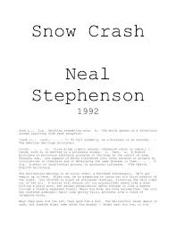 Despite popular belief, cabinet hardware can be functional and attractive. Snow Crash Neal Stephenson Dill Research Group