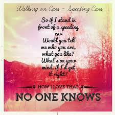 Walking On Cars - Speeding Cars Lyrics Amazing Song Walking On Cars Lyrics Tom Petty Lyrics
