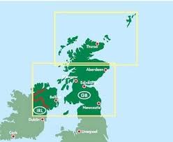 Géographie avec la carte de l'écosse. Freytag Berndt Carte D Ecosse Et Nord De L Angleterre