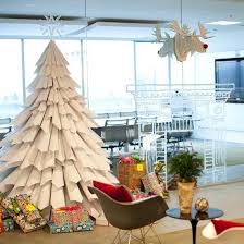 A Diy Tree That Doesn T Drop Needles Diy Paper Christmas Tree Modern Christmas Tree Alternative Christmas Tree