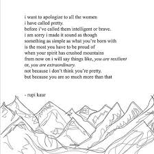 25 Life Changing Quotes From Feminist Instagram Poet Rupi Kaur Rupi Kaur Quotes Pretty Words Words