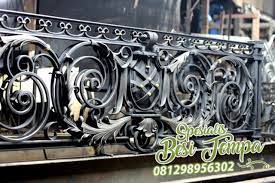 Pagar Besi Tempa 3d Terbaru Di 2021 Besi Klasik Pagar Besi Tempa