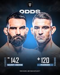 OnThisDay in 2024: Dustin Poirier earned a title shot with this KO of  Benoit Saint-Denis 🔥