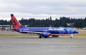 N808sy Boeing 737 800 Sun Country Airlines At Seattle Tacoma International Airport Boeing 737 800 Boeing 737 Boeing
