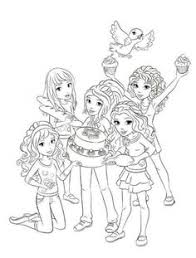 Enjoy the day with stephanie, mia, andrea, emma, and olivia. Gratis Malvorlagen Lego Friends Coloring And Malvorlagan
