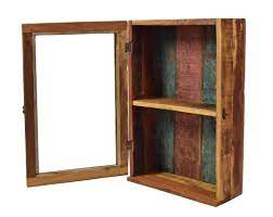 Hangeschrank Medizinschrank Recyceltes Holz Badschrank Vintage Hangeschrank Medizinschrank Kleiner Schrank