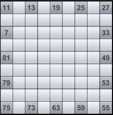 Free printable numbrix puzzles for adults. Numbrix 9