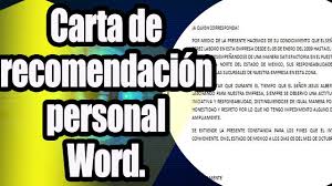 We did not find results for: Como Hacer Una Carta De Recomendacion Personal En Word Youtube