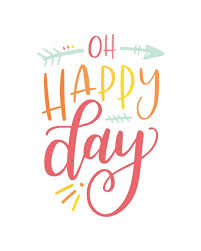 Printable Art Oh Happy Day Inspirational Quote Motivational Etsy Motivational Prints Quote Prints Printable Art