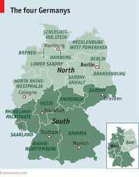 The demography of germany is monitored by the statistisches bundesamt (federal statistical office of germany). The Beautiful South Germany S New Divide Europe The Economist