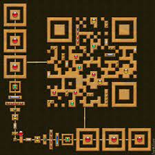 Qr Code Art Aztec Qr Code Code Art Coding Qr Code