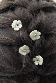 How To Pick A Circle Lock With A Bobby Pin Flower Hair Pin Flowergirl Hair Pin Small Flower Bobby Pin Etsy Decorative Hair Pins Flowers In Hair Flower Hair Pin