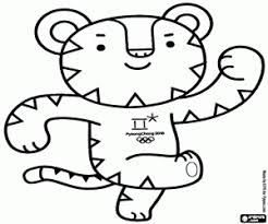 Coloring for several mascots for a client, draw by several artists and colored by me. Olympic Mascots Coloring Pages Printable Games