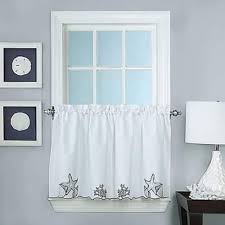 10 attractive coastal kitchen curtains