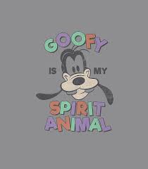 Disney first animated the character who would be known as goofy 1 in 1932 under the name dippy dawg. Disney Goofy My Spirit Animal Digital Art By Lawi Erina