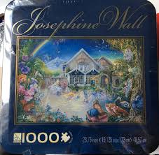 Sure lox puzzles manors and cottages. Josephine Wall Enchanted Manor 1000 Piece Jigsaw Puzzle In Collectible Tin Sure Lox Toys Games Puzzles Kiririgardenhotel Com