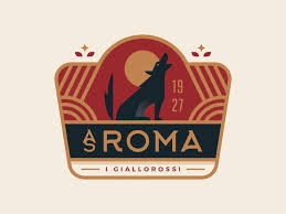 A virtual museum of sports logos, uniforms and historical items. As Roma Logo Design Inspiration Sports Badge Design Unique Logo Design