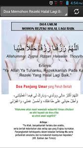 Ya allah, berilah aku kecukupan dengan rezeki yang halal, sehingga aku tidak memerlukan yang haram, dan berilah aku kekayaan dengan karuniamu, sehingga. Doa Dipanjangkan Umur Fur Android Apk Herunterladen