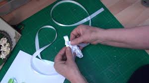 Today i'm using 1/4 grosgrain ribbon and weaving a swatch of 'fabric' and then cutting out a shape to use on my card. Braided Ribbon Tutorial Card Making Magic Com Youtube