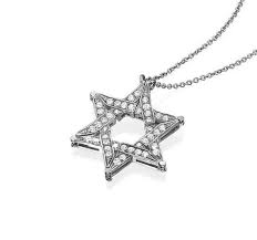 Pin By Elle E On Judaism Diamond Star Necklace Star Of David Pendant Diamond Star