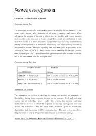 Therefore, companies can enjoy an efficient and. Http Www Internationaltaxreview Com Pdfs Taxdata Corporate Tax System In Taiwan Pdf
