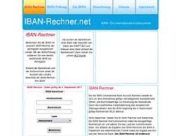 Refer to the iban registry (pdf) opens dialog. Iban Rechner Berechnet Iban Aus Kontonummer Und Bankleitzahl