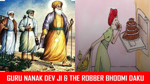 Your one like and one subscribe motivate me for next videos. Guru Nanak Dev Ji And Bhoomi Daku The Robber