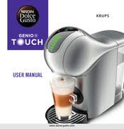 It is convenient to empty the water every few days and not leave it stagnant (for example, if we know that we are going to be several days without using the coffee maker). Krups Nescafe Dolce Gusto Genio S Touch User Manual Pdf Download Manualslib
