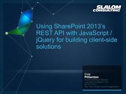 ppt using sharepoint 2013s rest api with javascript