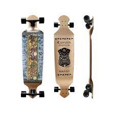 This longboard has a stable deck with minimal flexibility that will work well both for beginners and slendor longboard skateboard 42 inch drop through deck complete maple cruiser freestyle. Island Lifestyle Drop Deck 43 Longboard Alpin Action